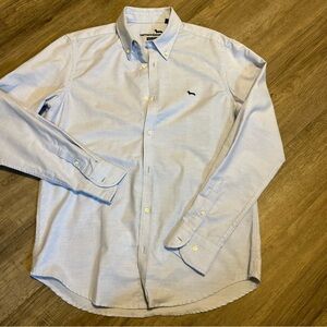 Nautica Men's Light Blue Button-Down Shirt